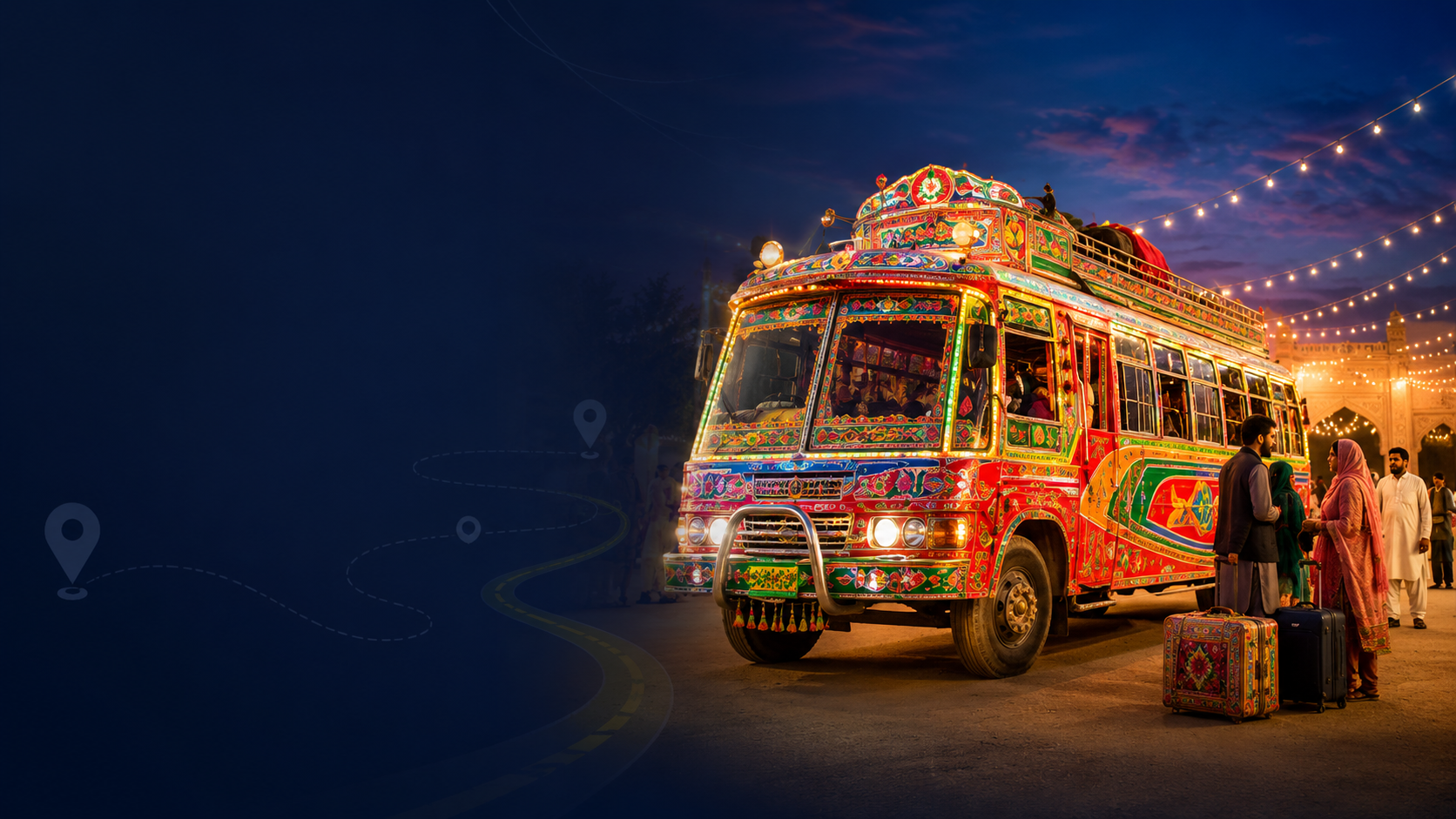 Local Pakistani Bus